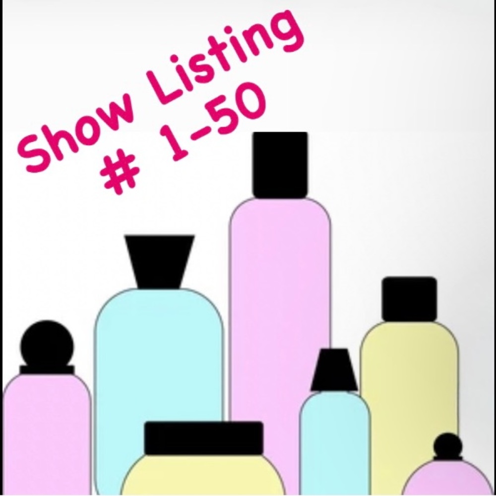 Unlisted Items Show #1-50
